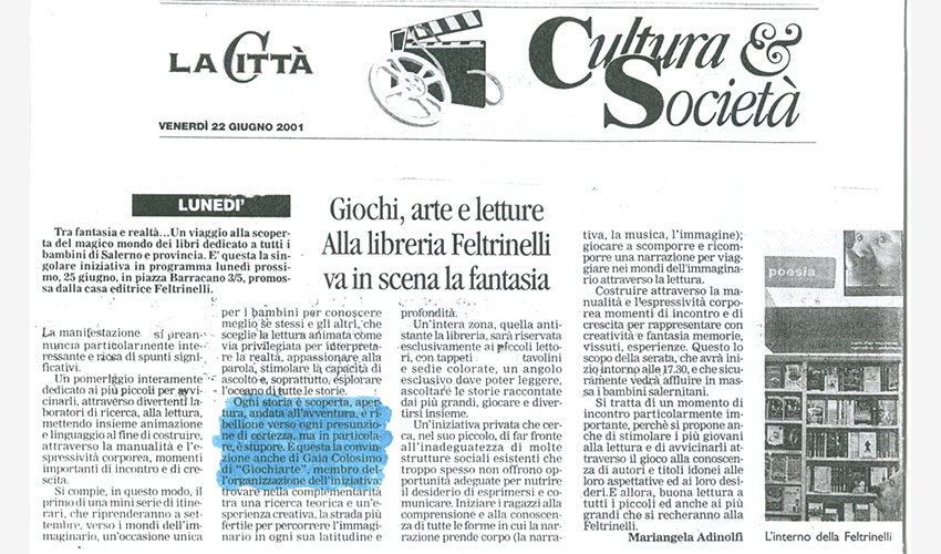Articoli Pubblicati